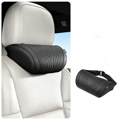🚗💤 Relieve Driving Fatigue! Universal Memory Foam Car Headrest Neck Pillow, Ergonomic Support Auto Neck Cushion for Long Road Trips