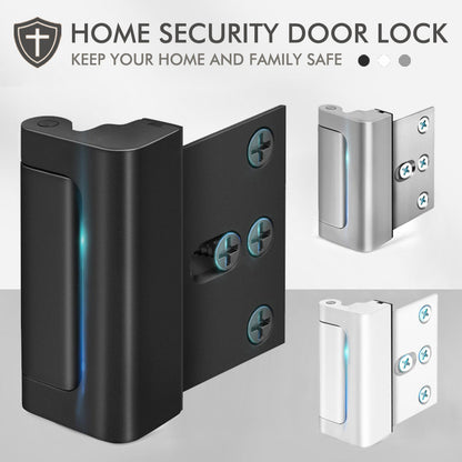 800 LBS Heavy Duty Home Security Door Lock | Anti-Break Inward Opening Door Lock with Reinforced Lock Cylinder