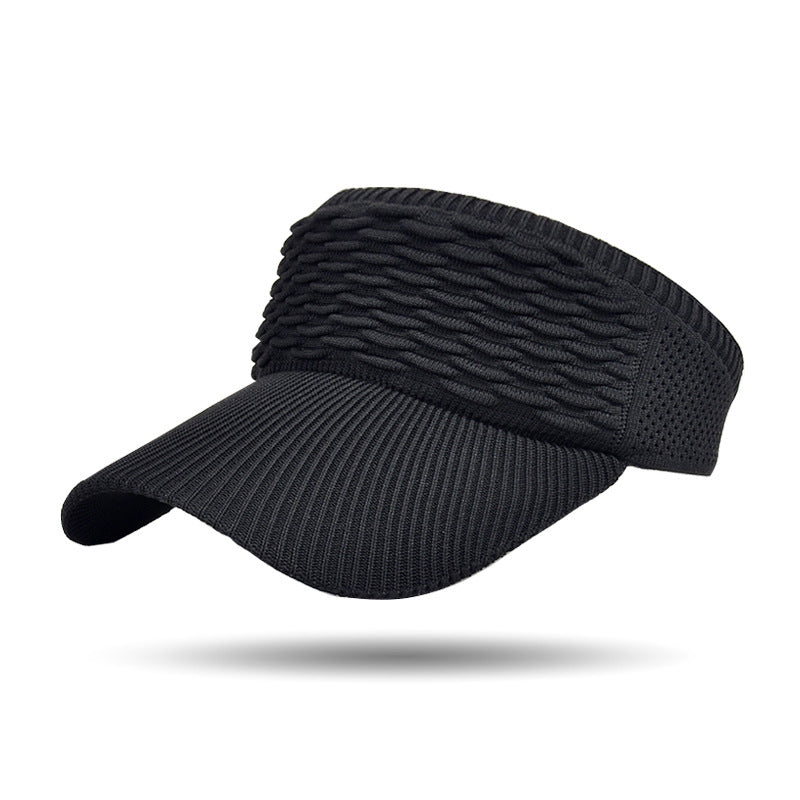 Women's Breathable Knit Sun Visor Hat