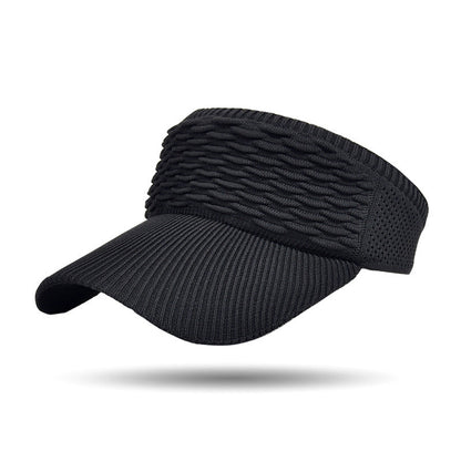 Women's Breathable Knit Sun Visor Hat