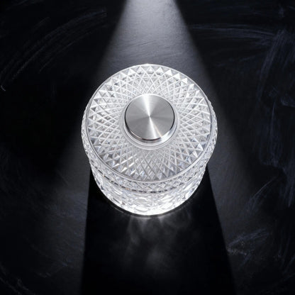 Luxury 360° Spinning Star‑Cut Crystal Glass, Rotating Stress‑Relief Whiskey & Wine Glass, Elegant European Barware Gift