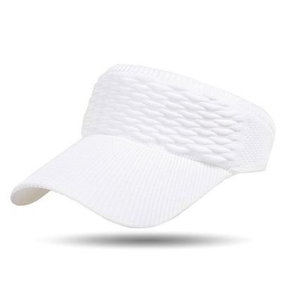 Women's Breathable Knit Sun Visor Hat