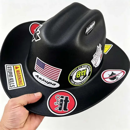 Western Cowboy Hard Hat - Safety Helmet for Men