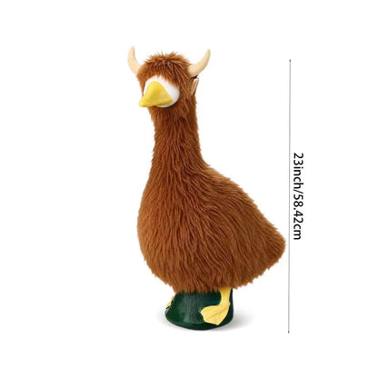 Halloween Porch Goose Outfit fit 23 inch Goose, Lawn Porch Goose Clothes Clothing Fall Halloween Outfit for Outdoor Patio Yard Lawn Art Decoration