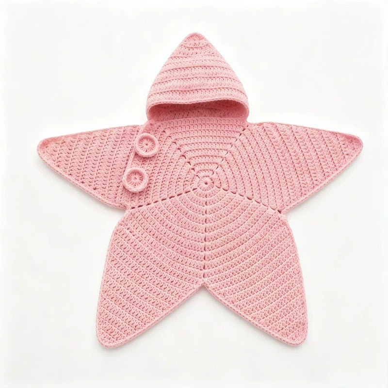 ⭐ Hand‑Knitted Baby Starfish Outfit | VIRAL