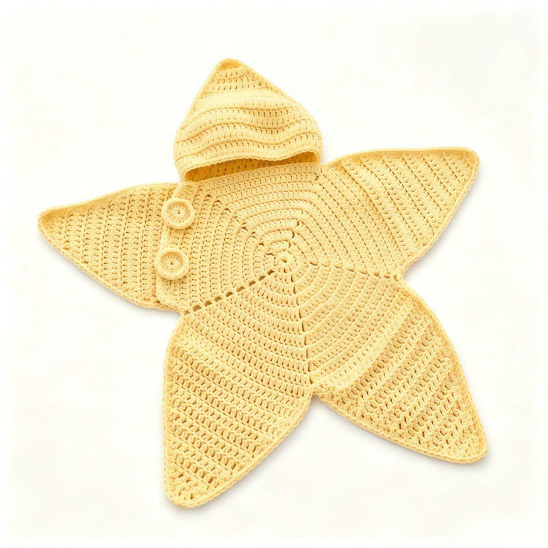 ⭐ Hand‑Knitted Baby Starfish Outfit | VIRAL