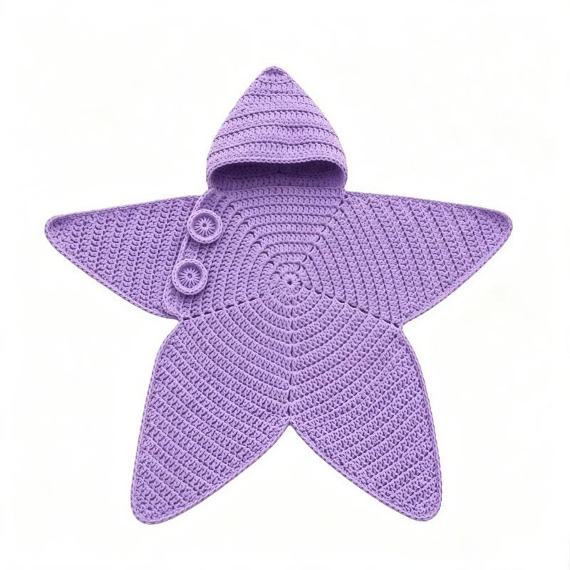 ⭐ Hand‑Knitted Baby Starfish Outfit | VIRAL