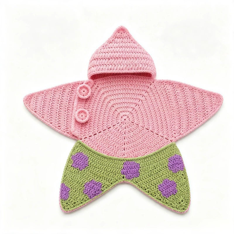 ⭐ Hand‑Knitted Baby Starfish Outfit | VIRAL
